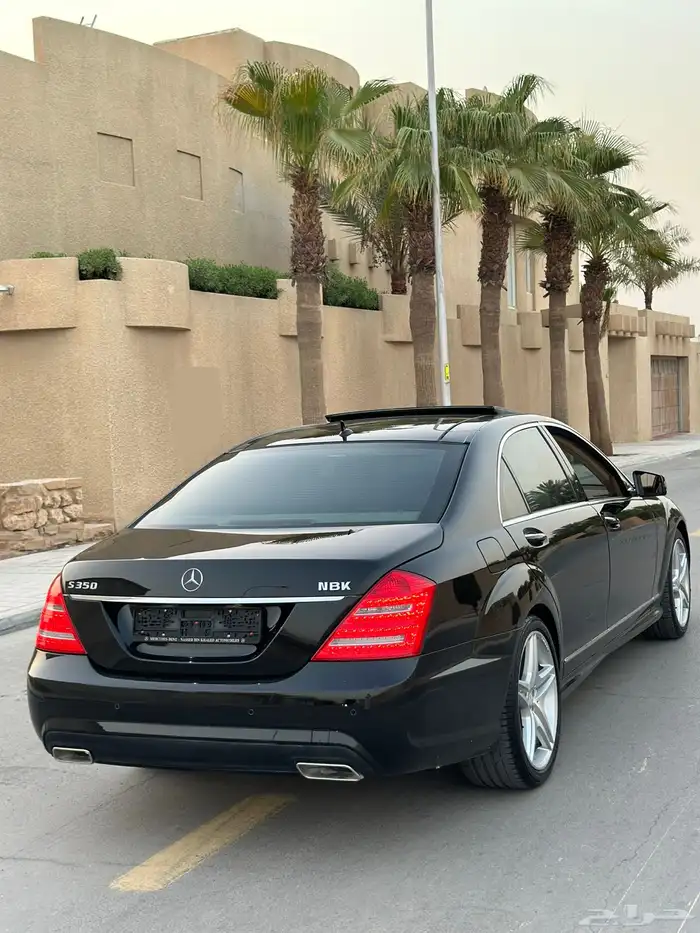 مرسيدس S350 مخزن ماشي 16 الف فقط بحاله الوكاله 54