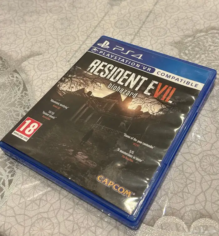 شريط رزدنت ايفل 7 RESIDENT EVIL سوني 4 و سوني 5 0
