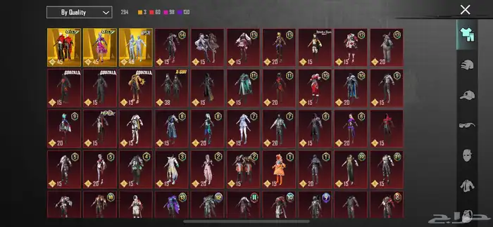 حساب ببجي فخم 21