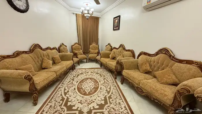 كنب للبيع 9 قطع ملكي 0