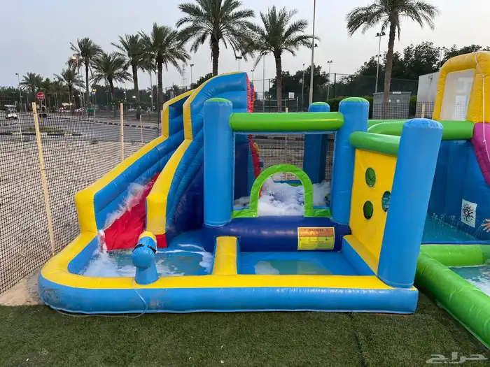 للبيع زحليقه مائية للبيع 3 50 م 3 50 مخصص للأستخدام التجاري 0