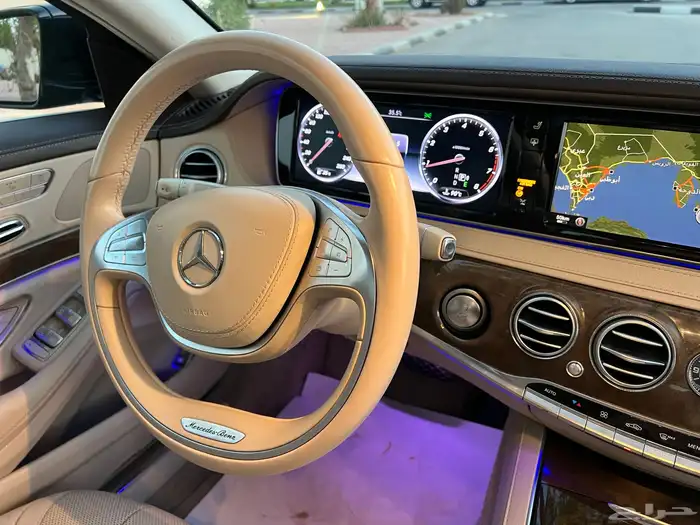 مرسيدس ( S400 ) الموديل 2015 ممشى قليل بدي وكاله 32