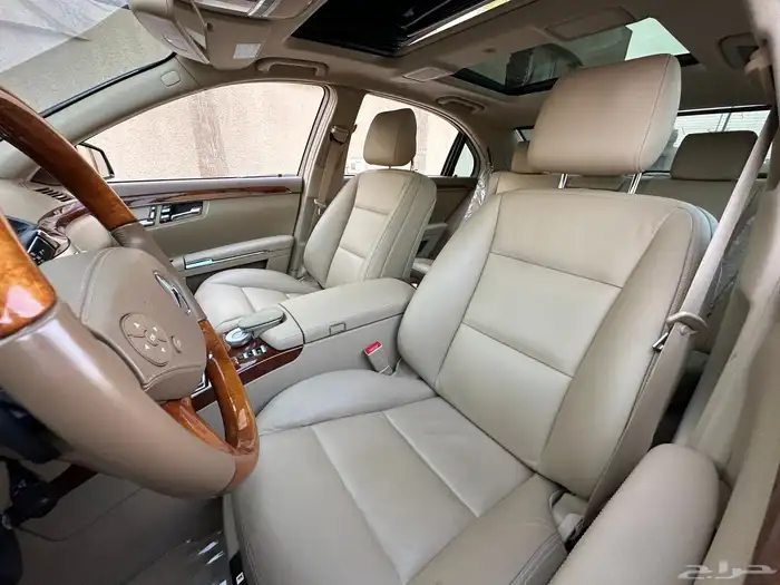 مرسيدس S350 مخزن ماشي 16 الف فقط بحاله الوكاله 23