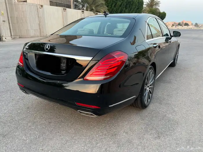مرسيدس ( S400 ) الموديل 2015 ممشى قليل بدي وكاله 4