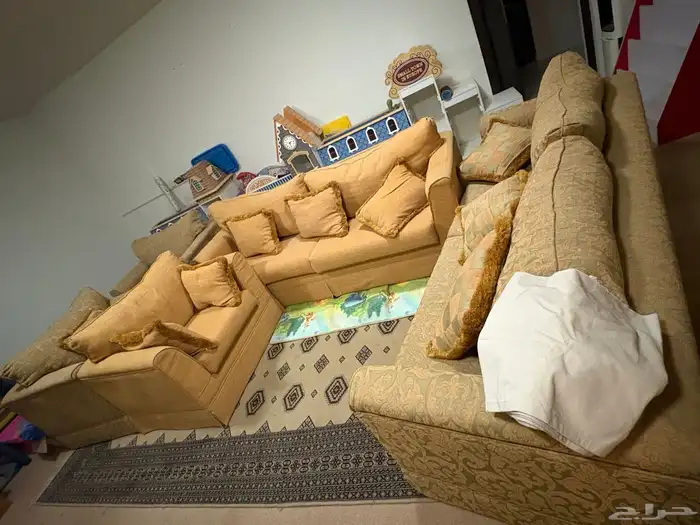 كنب طقم 3 مفرد و3 ثلاثي 0