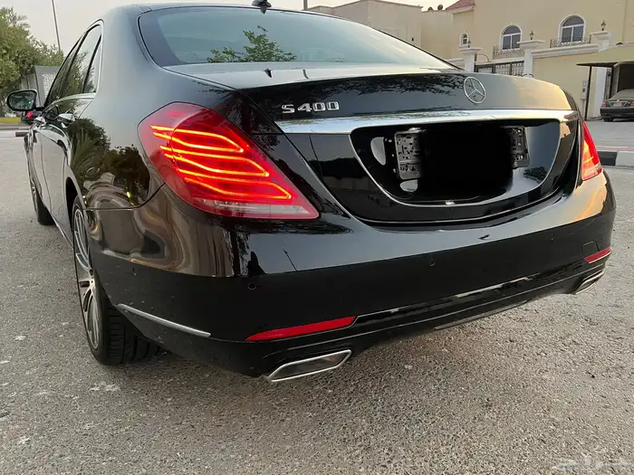 مرسيدس ( S400 ) الموديل 2015 ممشى قليل بدي وكاله 45