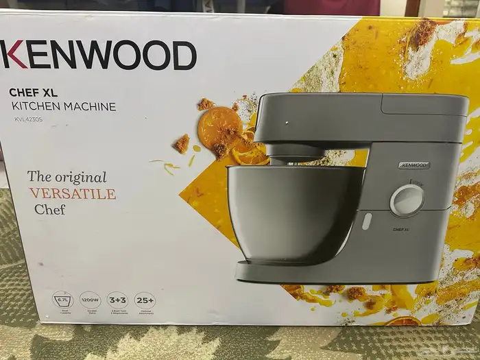 عجان كينود بملحقاته مفرمة وخلاط وقطاعة 5