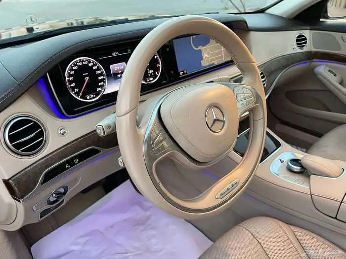 مرسيدس ( S400 ) الموديل 2015 ممشى قليل بدي وكاله 13
