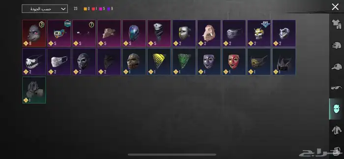 حساب ببجي للبيع الصامل 18