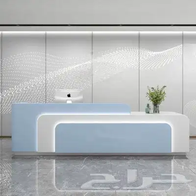 كاونتر استقبال - ريسبشن استقبال - ديكور استقبال 30