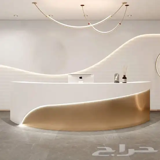 كاونتر استقبال - ريسبشن استقبال - ديكور استقبال 57