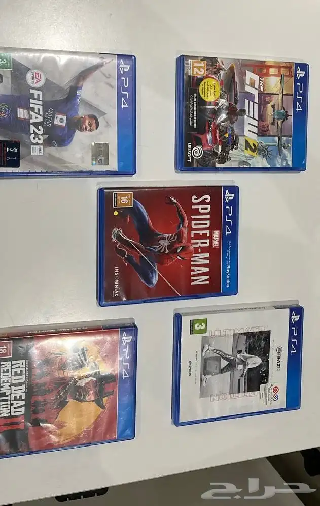 شريط The crew 2   شريط fifa 21   شريط fifa 23   للبيع 0