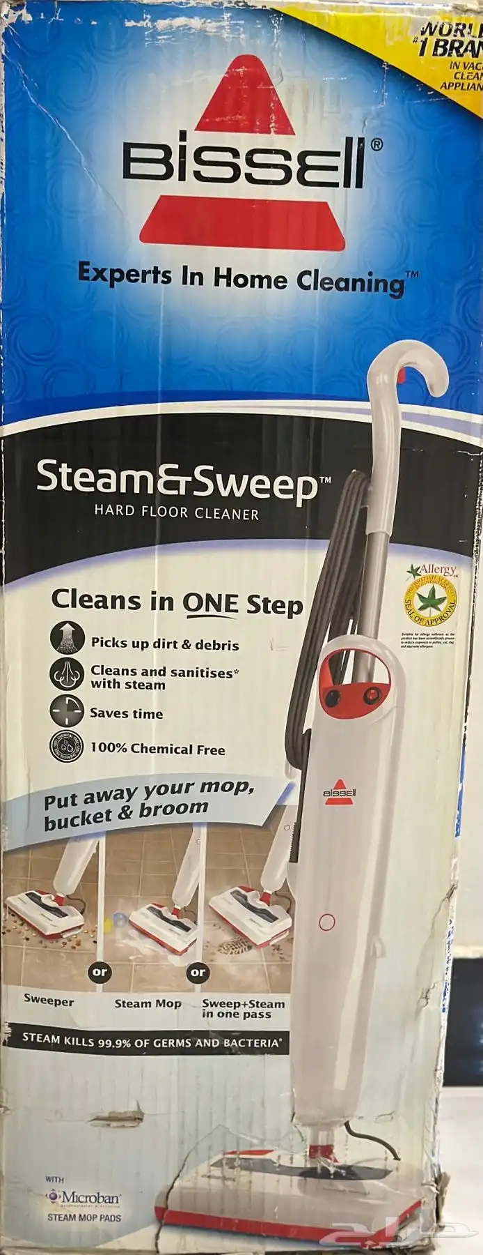 المكنسة و الممسحة الكهربائية من Bessell 1