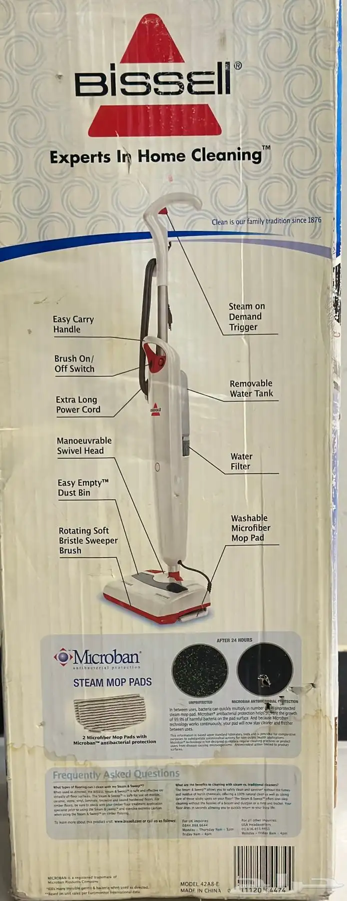المكنسة و الممسحة الكهربائية من Bessell 0