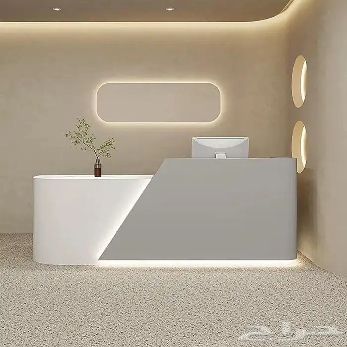 كاونتر استقبال - ريسبشن استقبال - ديكور استقبال 37