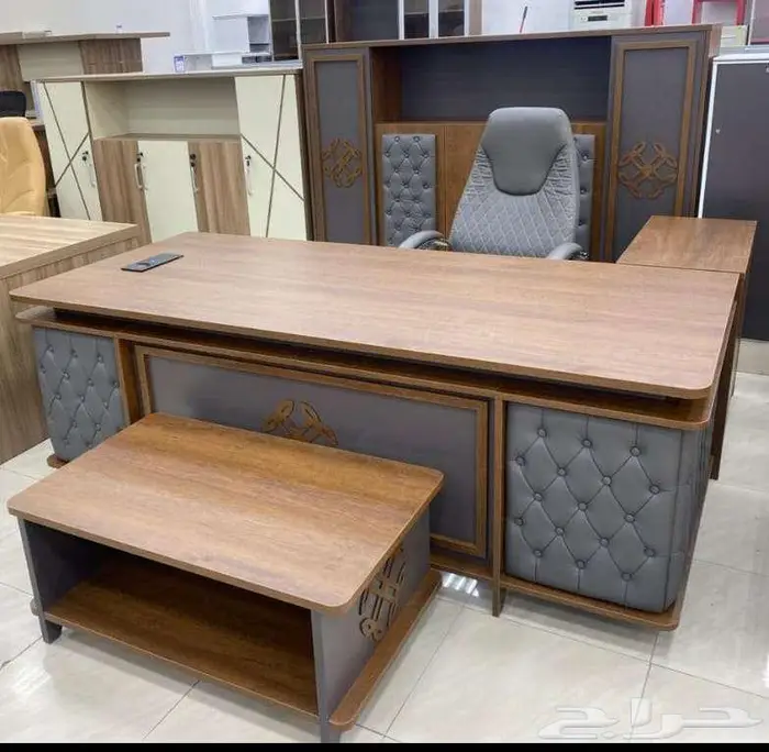 Modern luxury office furniture administrative desks chairs 68