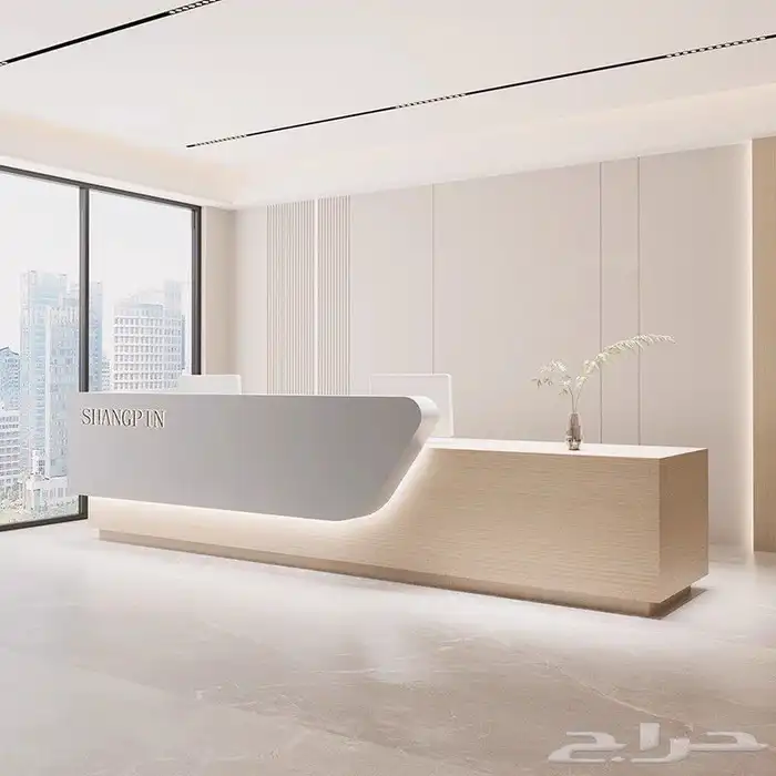 كاونتر استقبال - ريسبشن استقبال - ديكور استقبال 8