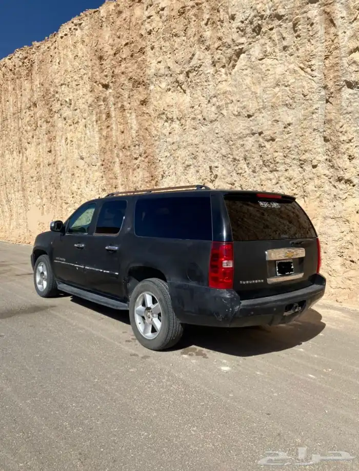 للبيع سوبربان 2007 LT اسود فل كامل دبل 5