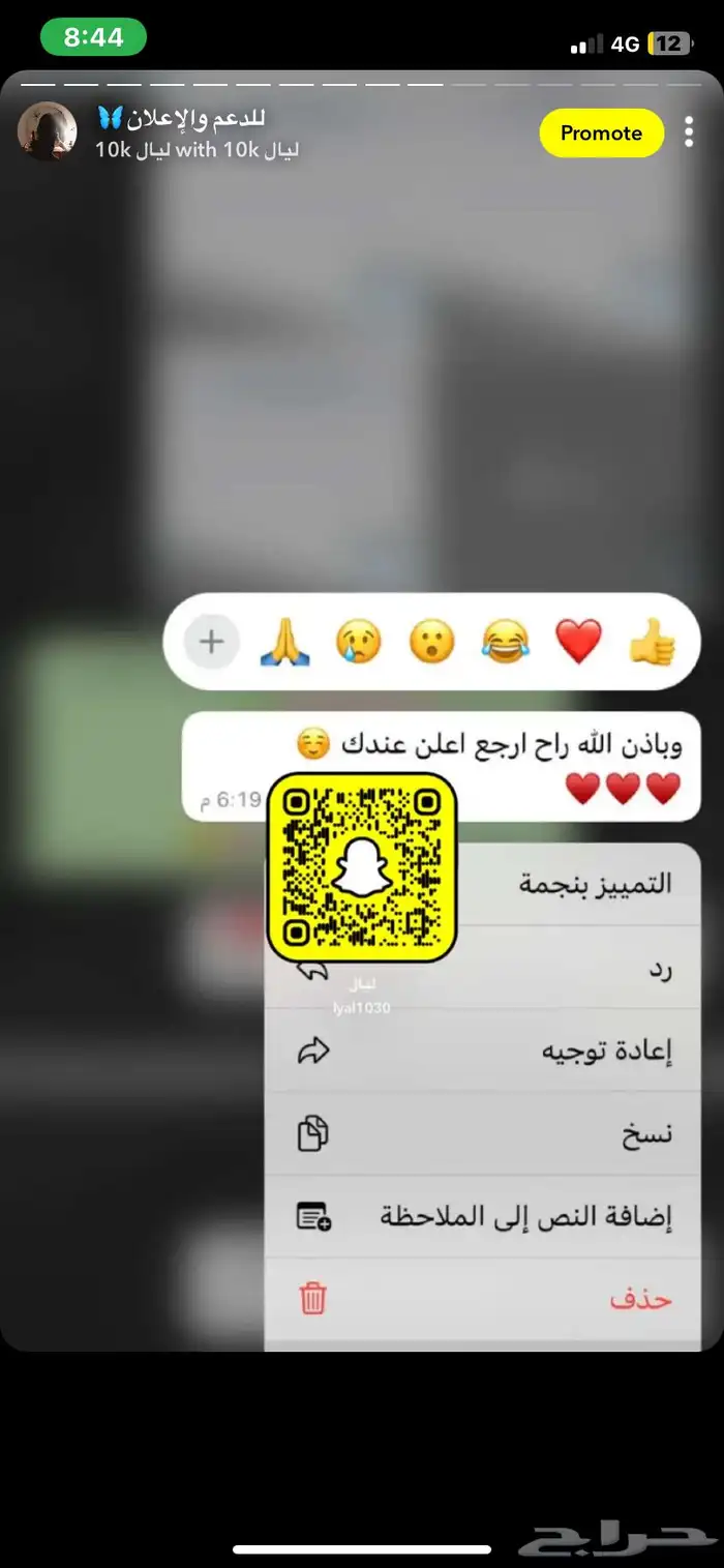 دعم اضافات سناب شات 10