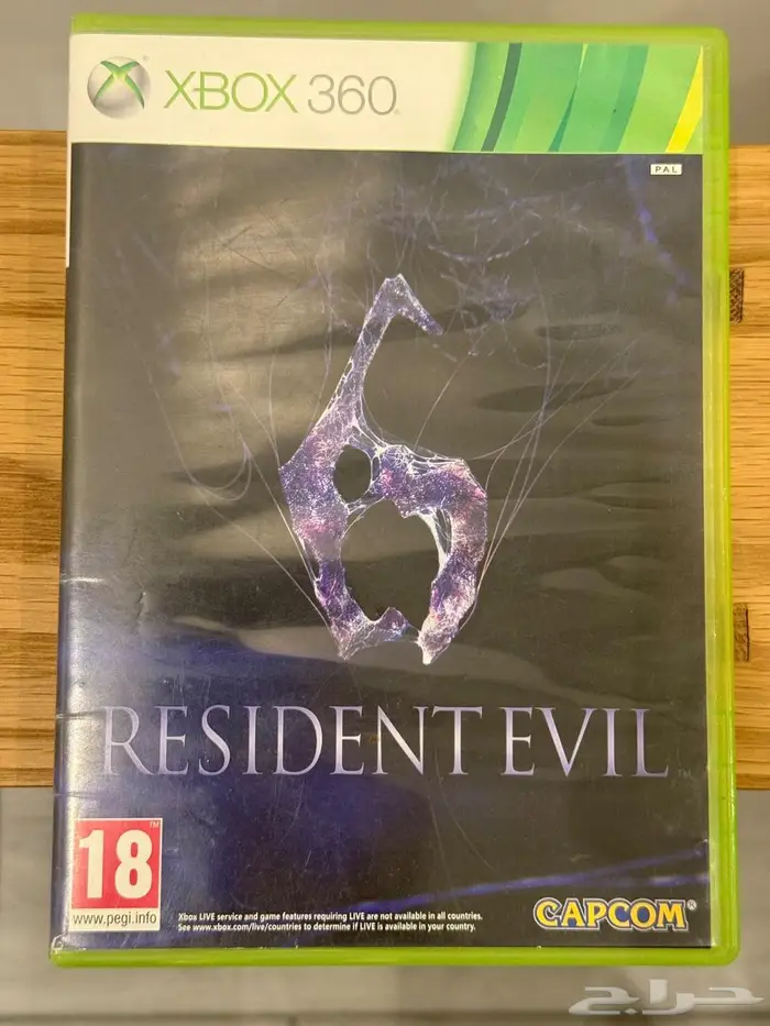 شريط Xbox 360 رزدنت ايفل 0
