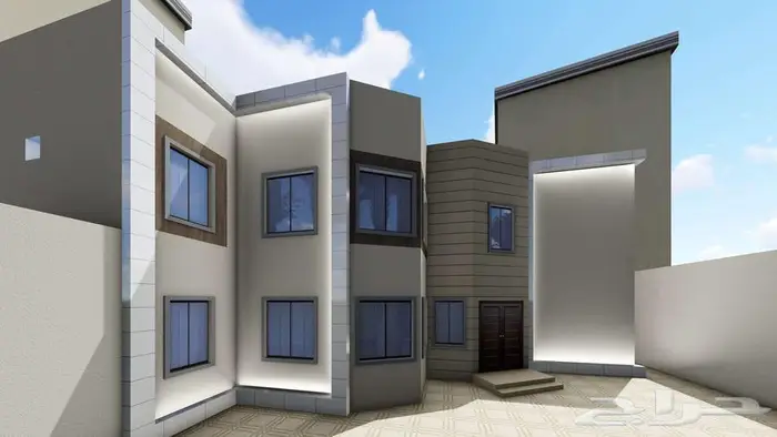 تصميم خارجي واحهات ثري دي 3d 15