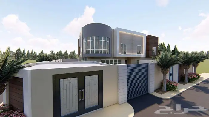 تصميم خارجي واحهات ثري دي 3d 3