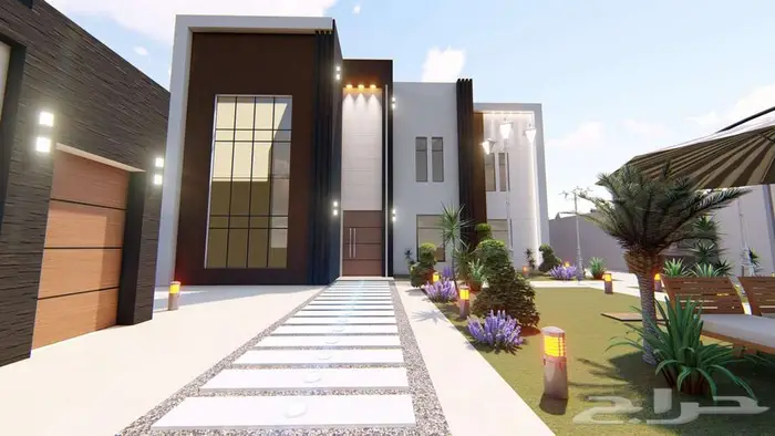 تصميم خارجي واحهات ثري دي 3d 9