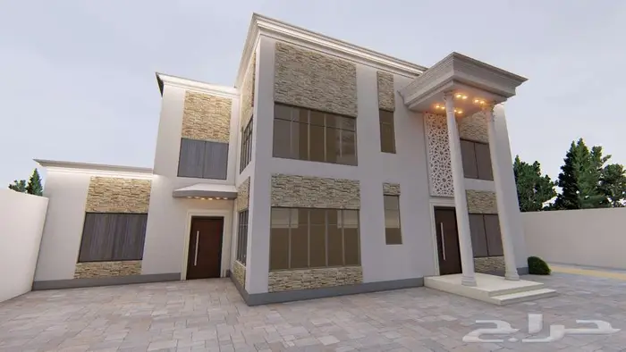 تصميم خارجي واحهات ثري دي 3d 10