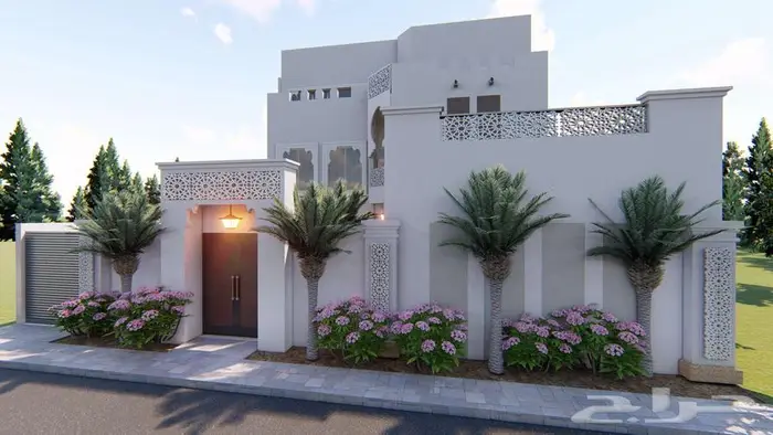 تصميم خارجي واحهات ثري دي 3d 14