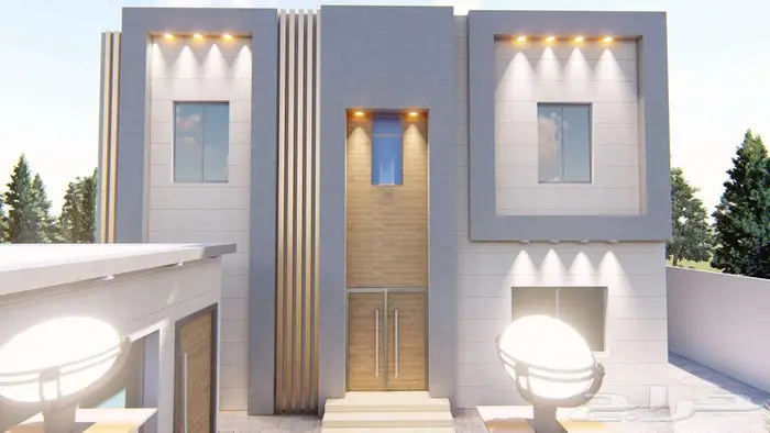 تصميم خارجي واحهات ثري دي 3d 5