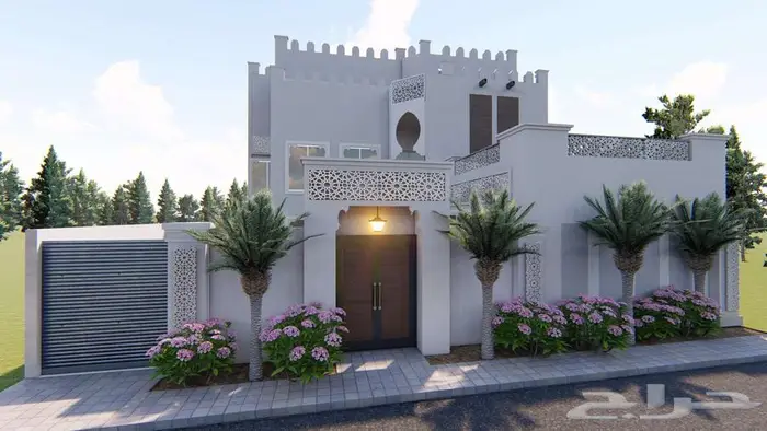تصميم خارجي واحهات ثري دي 3d 7