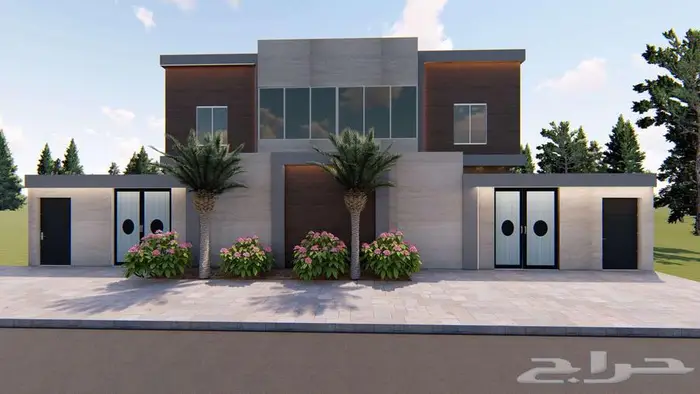 تصميم خارجي واحهات ثري دي 3d 11