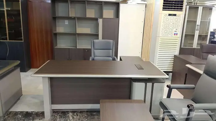 Modern luxury office furniture administrative desks chairs 91