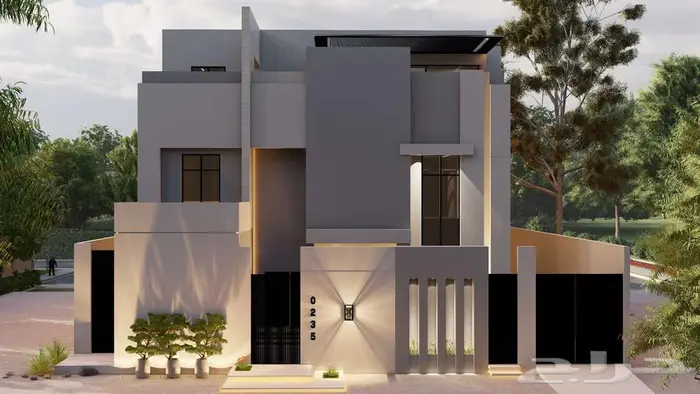 تصميم واجهات تصميم واجهة فيلا فيديو 0