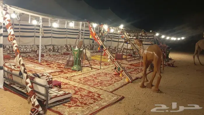 تاجير خيام بيوت شعر تاجير جلسات شعبية 0