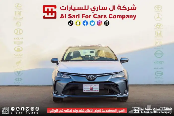 تويوتا كورلا XLI جنوط محرك 2.0 إقساط بنوك وشركات 0