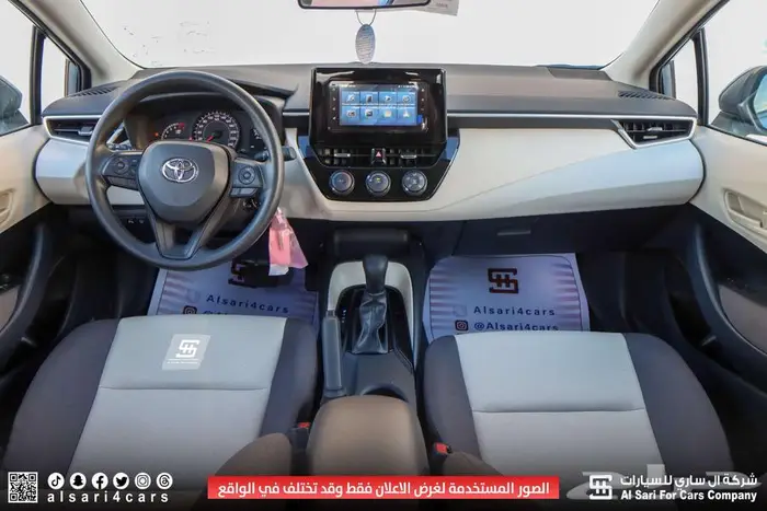 تويوتا كورلا XLI جنوط محرك 2.0 إقساط بنوك وشركات 24