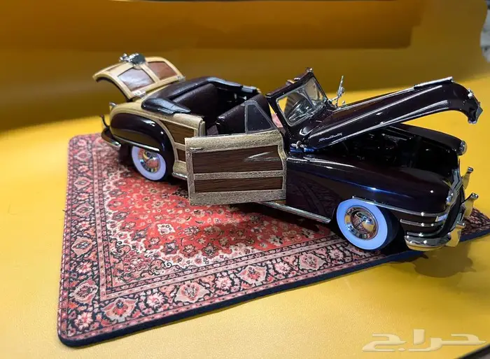 للبيع مجسم سيارة كرايزلر Chrysler Town Country 1948مقاس 1 24 10