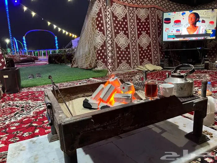 مخيم الأمراء بالدمام جاهز للتأجير عام 1447 مع تأجير دبابات 15