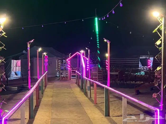 مخيم الأمراء بالدمام جاهز للتأجير عام 1447 مع تأجير دبابات 17