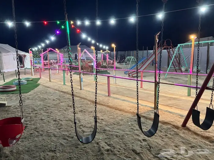 مخيم الأمراء بالدمام جاهز للتأجير عام 1447 مع تأجير دبابات 29