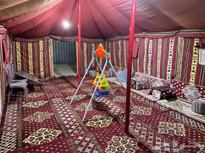 مخيم الأمراء بالدمام جاهز للتأجير عام 1447 مع تأجير دبابات 36