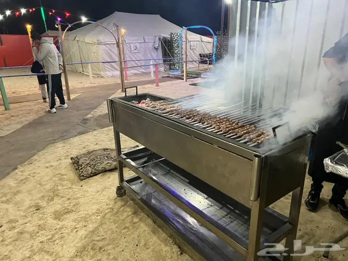 مخيم الأمراء بالدمام جاهز للتأجير عام 1447 مع تأجير دبابات 46