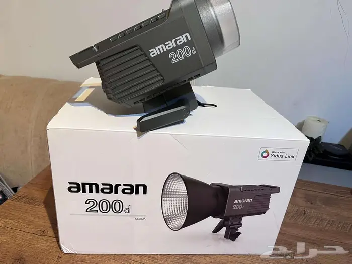 اضاءة Aputure Amaran 200d كالجديدة بسعر مغري 1