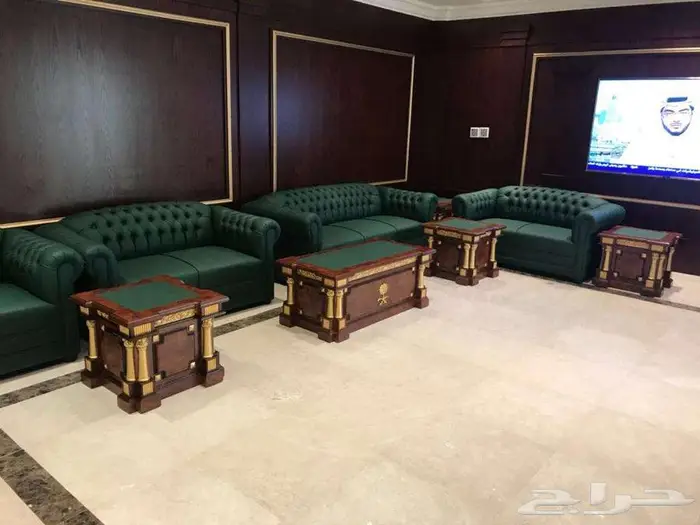 Modern luxury office furniture administrative desks chairs 57