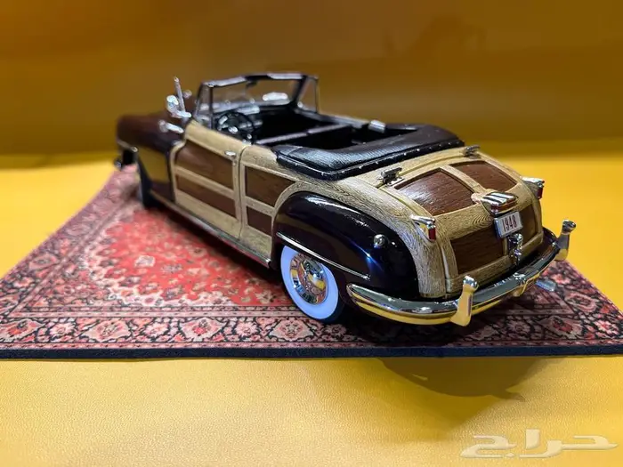 للبيع مجسم سيارة كرايزلر Chrysler Town Country 1948مقاس 1 24 11