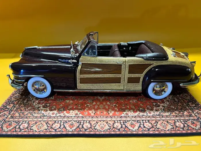 للبيع مجسم سيارة كرايزلر Chrysler Town Country 1948مقاس 1 24 7