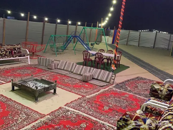 مخيم الأمراء بالدمام جاهز للتأجير عام 1447 مع تأجير دبابات 3