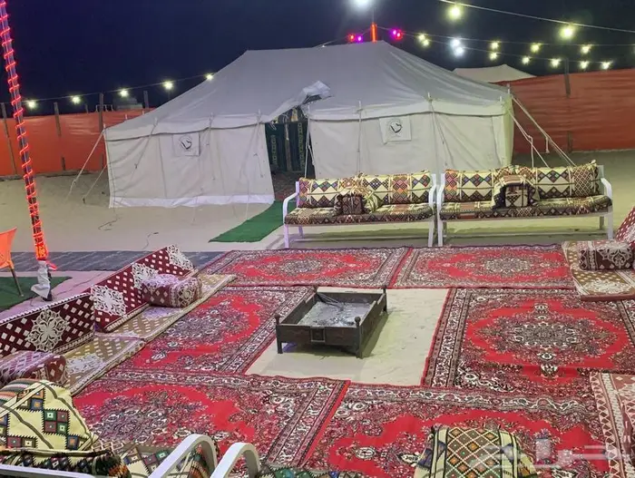 مخيم الأمراء بالدمام جاهز للتأجير عام 1447 مع تأجير دبابات 12