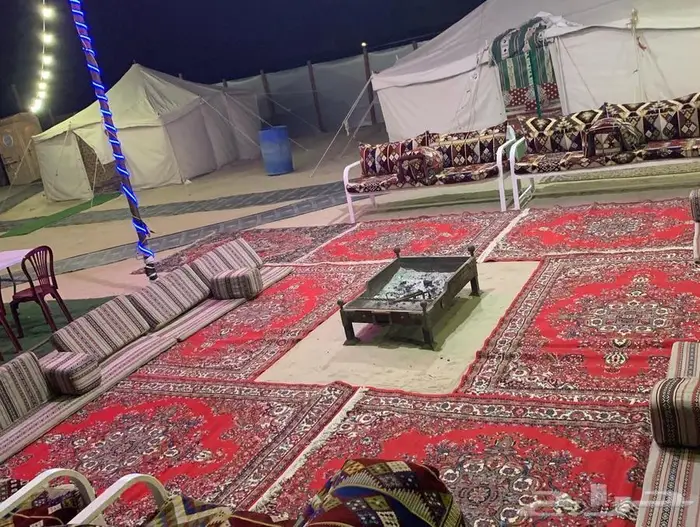 مخيم الأمراء بالدمام جاهز للتأجير عام 1447 مع تأجير دبابات 11